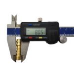 9/16 Nut Brass Barb Fitting for 8mm Hose - Image 4