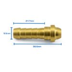 8mm Barbed Nipple 5/8 UNF Nut 959AO High Quality - Image 4