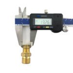 Flow Meter Regulator Brass 5/8 UNF Argon Tapered Fitting - Image 5