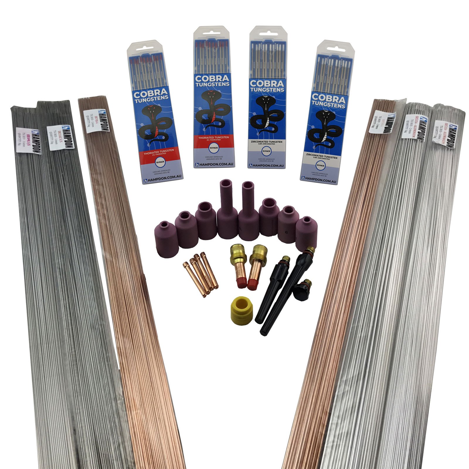 AC/DC TIG Welding Starter Pack - High Quality Welder Kit