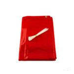 Red Welding Screen 1.8m x 2.7m Curtain - Image 2