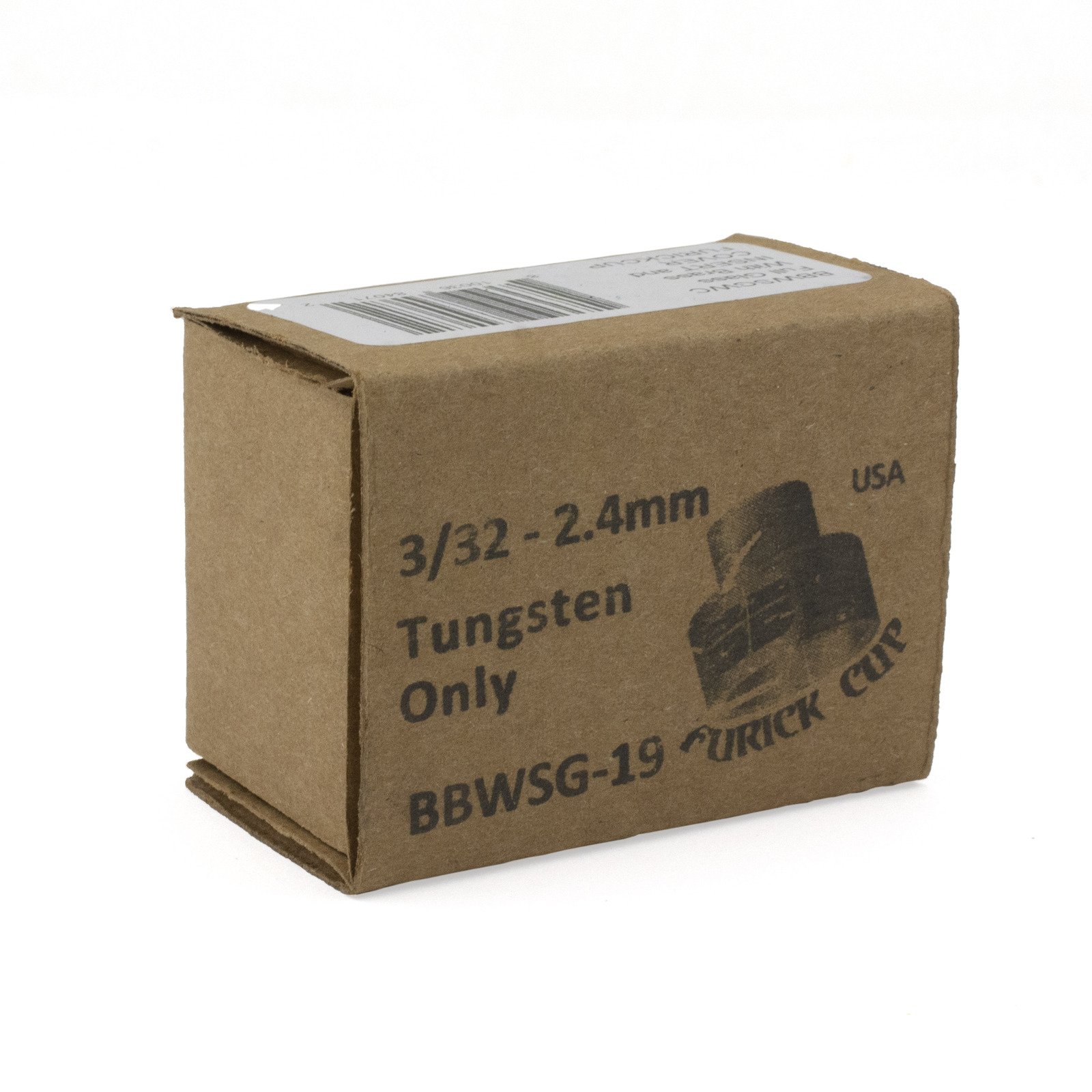 FURICK BBWSGWC Pyrex TIG Cup Brass Gas Lens Titanium Ring Kit