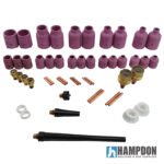 50Pcs BIG TIG Gas Lens Combo WP9 20 Variety Pack - Image 6