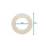 1 x CO2 Regulator White O Ring Seal - Image 4