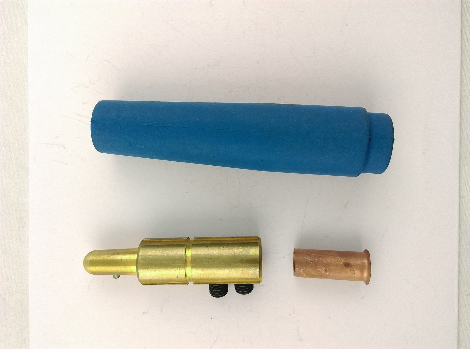 2 Male Welding Cable Plug 500A Welder Generator Connector