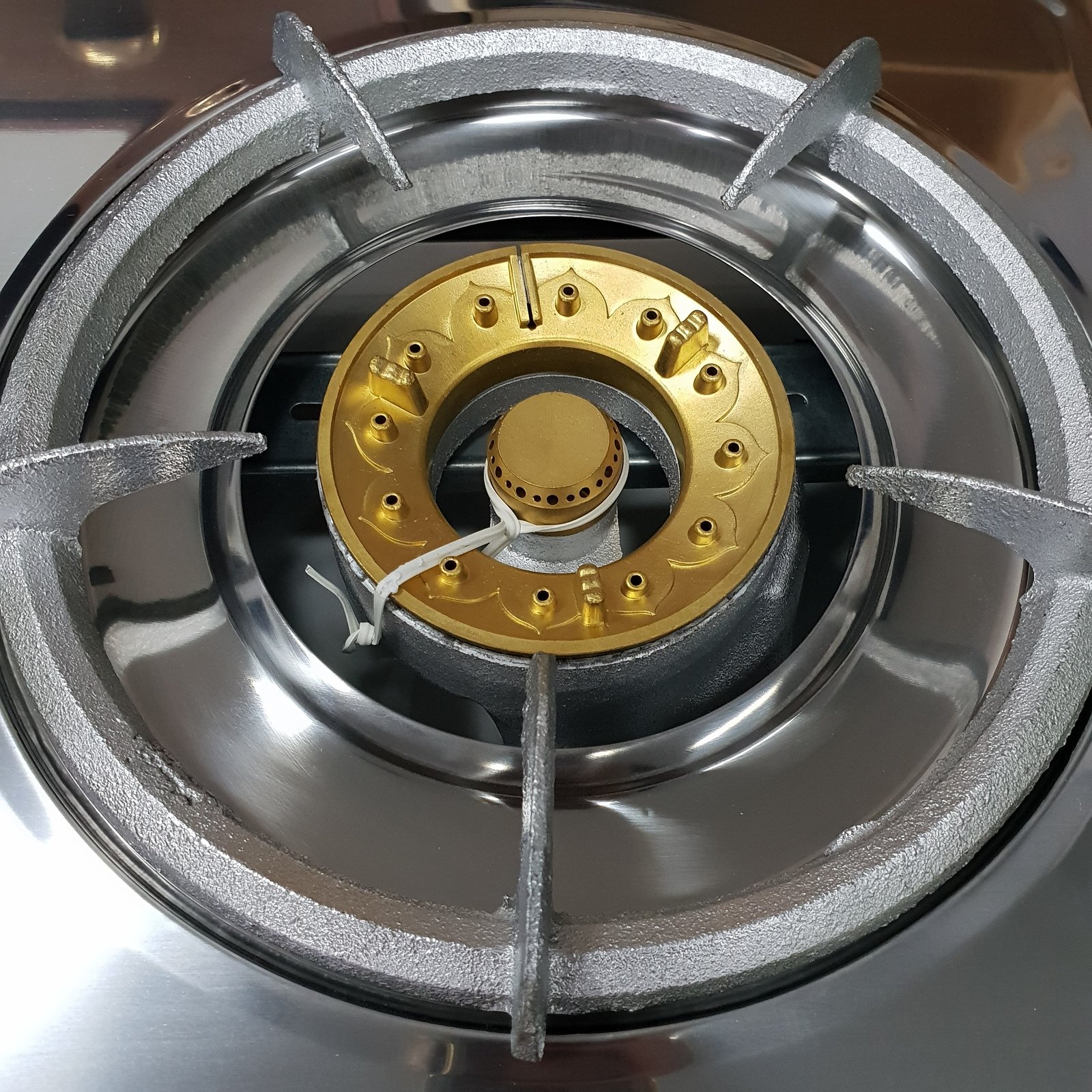 CK801NG-S Deluxe Natural Gas Single Burner Wok Cooker Stove - Image 1