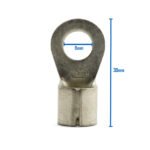 5x25mm2 Crimp Welding Cable Lug 8mm Hole - Image 3