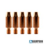 Binzel MIG Contact Tips M6x8mm 1.6mm 5 Pack - Image 5