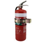 10x 165-181mm Steel Gas Bottle Holders 9kg Fire Extinguisher Restraint - Image 2