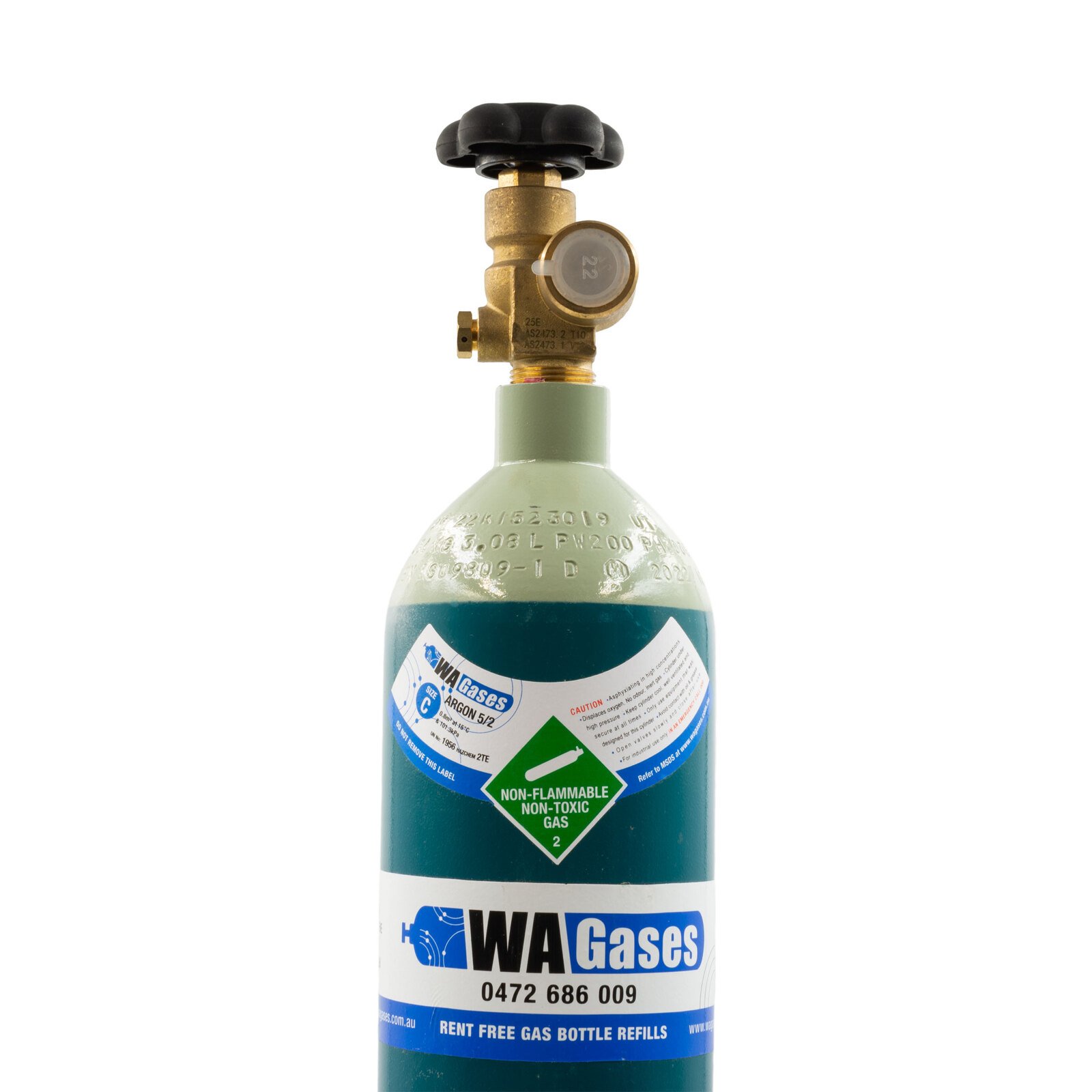 Argon/Co2 C Size Welding Gas Bottle No Rent