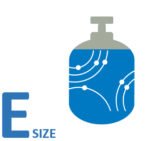 Argon/Co2 E Size Welding Gas Bottle No Rent