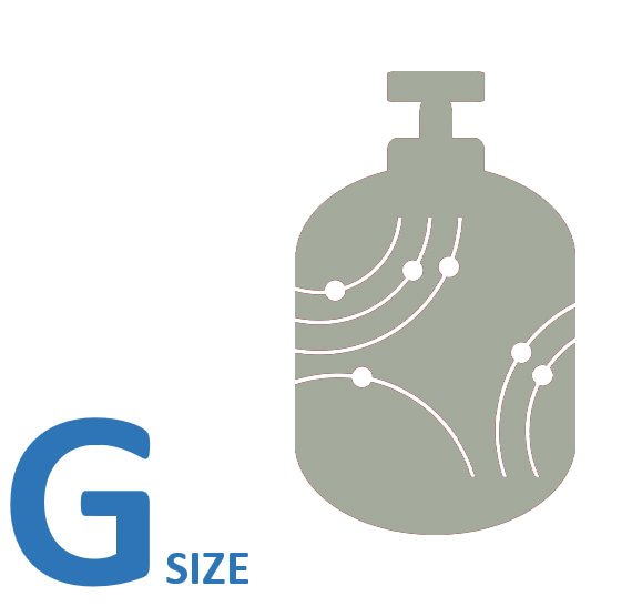 CYLG-CCO2-G CO2 G Size Welding Gas Bottle No Rental Fee - Image 1