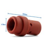 Binzel MB36 MIG Gas Diffuser Red Silicone 2pcs