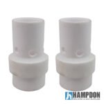 Binzel MB36 MIG Gas Diffuser White Ceramic 2 Pack - Image 6