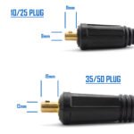 240A Earth Clamp Lead HD 5m 10-25 Small Plug - Image 6