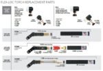CK FlexLoc TIG Torch Body FLTBA Gas Cooled Handle - Image 5