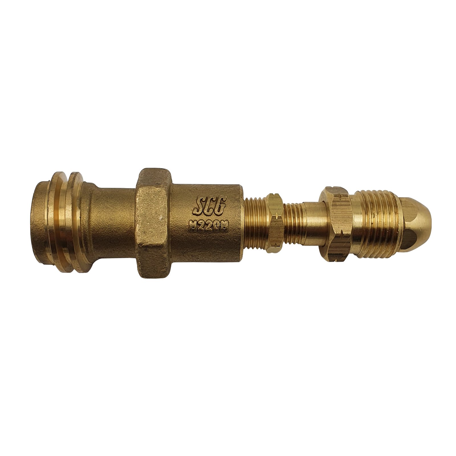 FORKtoPOL Forklift to POL 9kg LPG Bottle Adapter - BBQ Gas Adaptor - Image 1
