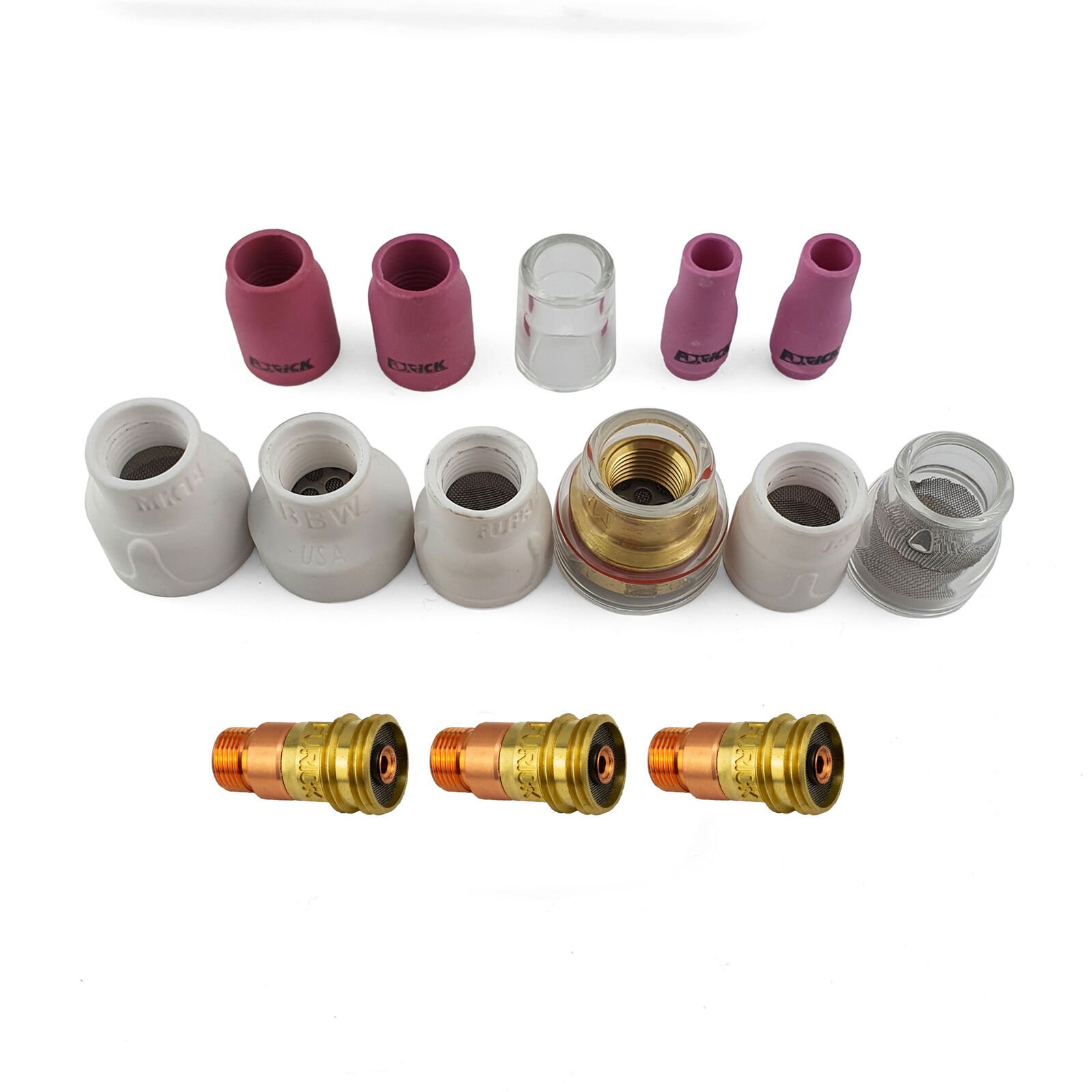 Furick FU17-SK Starter Kit for 17/18/26 TIG Torches