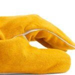 2 Pairs Guide 3569 MIG Gauntlet Gloves Split Grain Cowhide Large - Image 4