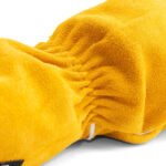 2 Pairs Guide 3569 MIG Gauntlet Gloves XL Split Grain Cowhide - Image 3