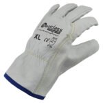 12 x XL Cow Hide Leather Riggers Gloves - Image 3