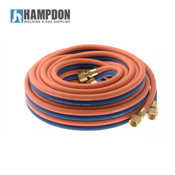 10m 10mm Oxy LPG Twin Hose with Fittings