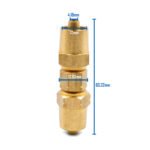 5mm Oxygen LPG Acetylene Hose Joiner LP265 - Image 5