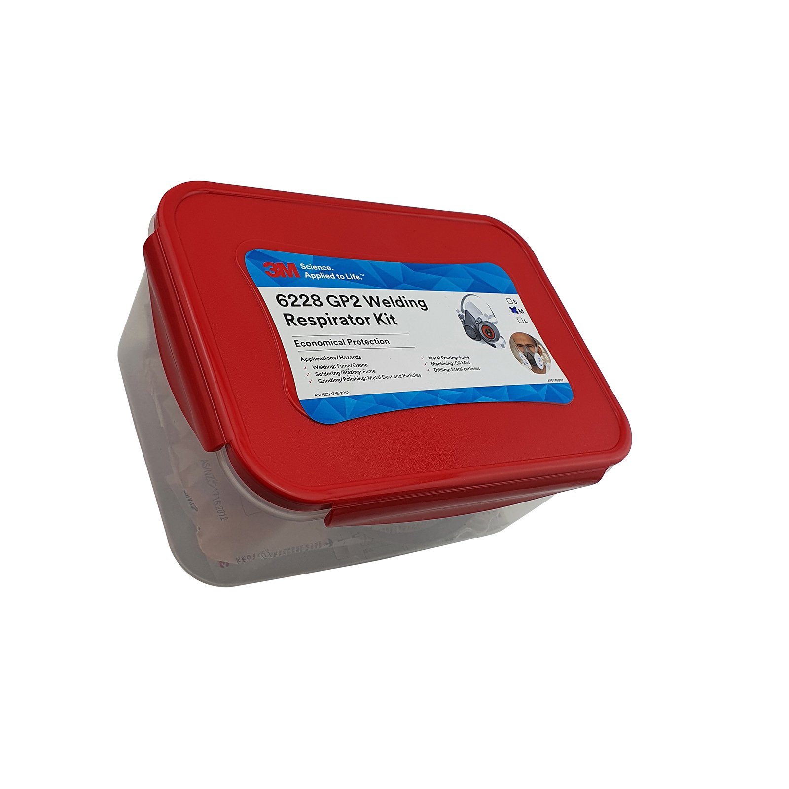 3M 6000 Series Half Face Welding Respirator Starter Kit GP2