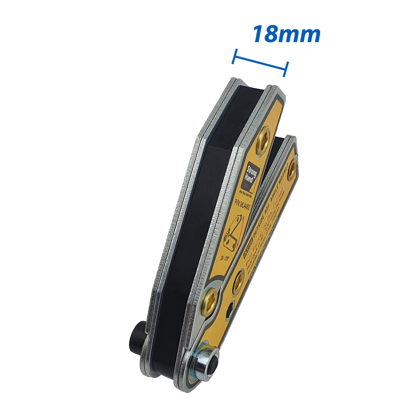 MLA450_5 5x Strong Hand Adjustable Angle Magnet 30-270¡ã 120x18mm - Image 1