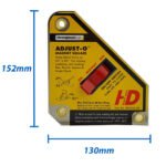 5x Strong Hand Adjust-O Magnet Square Large 75kg On/Off - Image 2