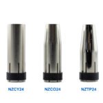 40x MIG Nozzle MB24 Cylindrical Binzel Style - Image 4