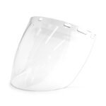 2mm Clear Face Shields -10 Each Anti-Scratch Lightweight