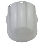 10x2mm Clear Face Shield with Chin Wrap Lens Replacement