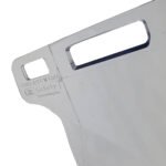 10x2mm Clear Face Shield with Chin Wrap Lens Replacement - Image 5