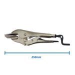 2x Strong Hand 250mm Locking Sheet Metal Pliers 76mm Jaw - Image 2