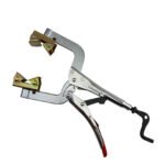 Strong Hand 280mm Locking Pipe Pliers Adjustable Swivel V-Pads - Image 6