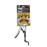 5 Strong Hand Locking Pipe Pliers 180mm Adjustable Swivel V-Pads - Image 5