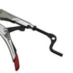 5 Strong Hand Locking Pipe Pliers 180mm Adjustable Swivel V-Pads - Image 6