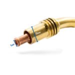 45 Degree Swan Neck for Cobra 300 Amp Push Pull Torch - Image 6