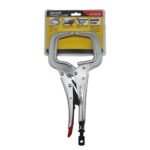 5x Strong Hand 280mm Locking C-Clamp Pliers Round Ends - Image 3