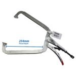 2x 480mm Strong Hand Locking C-Clamp Pliers Swivel Pad - Image 4