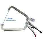 5x Strong Hand Locking C-Clamp Pliers 480mm Swivel Pad Ends - Image 3
