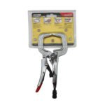5 Strong Hand 165mm Locking C-Clamp Pliers Round Ends