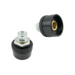 2x 10-25 DINSE 100-200A Panel Socket Welding Cable Connector - Image 5