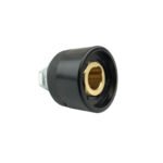 Panel Socket Welding Cable Connector 35-50 DINSE 200-300 Amp - Image 2