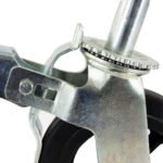 200mm Rubber Coated Castors 2 Ton 900 lbs Load 8x2 - Image 3
