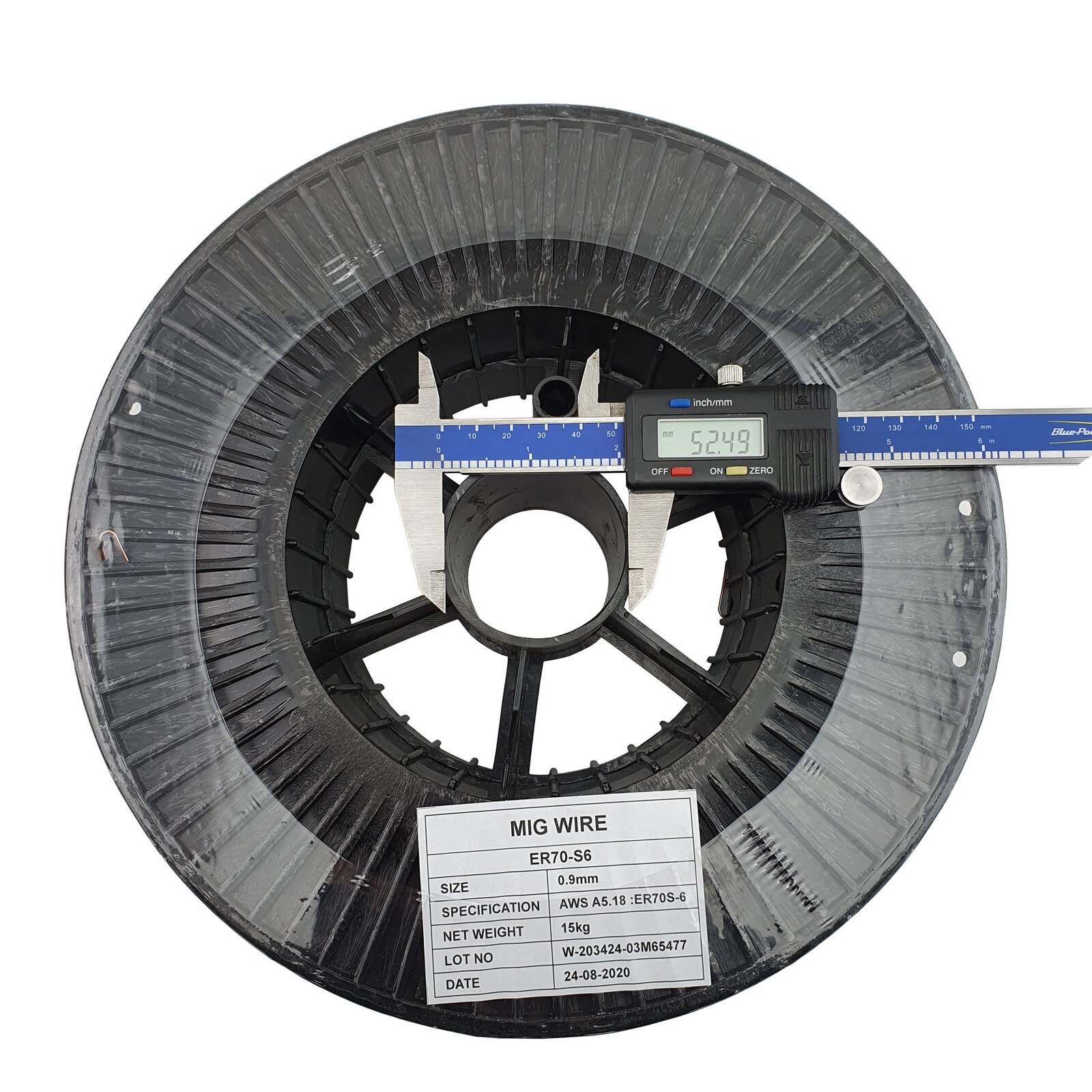 15kg 1.6mm ER70S-6 Mild Steel MIG Welding Wire Spool