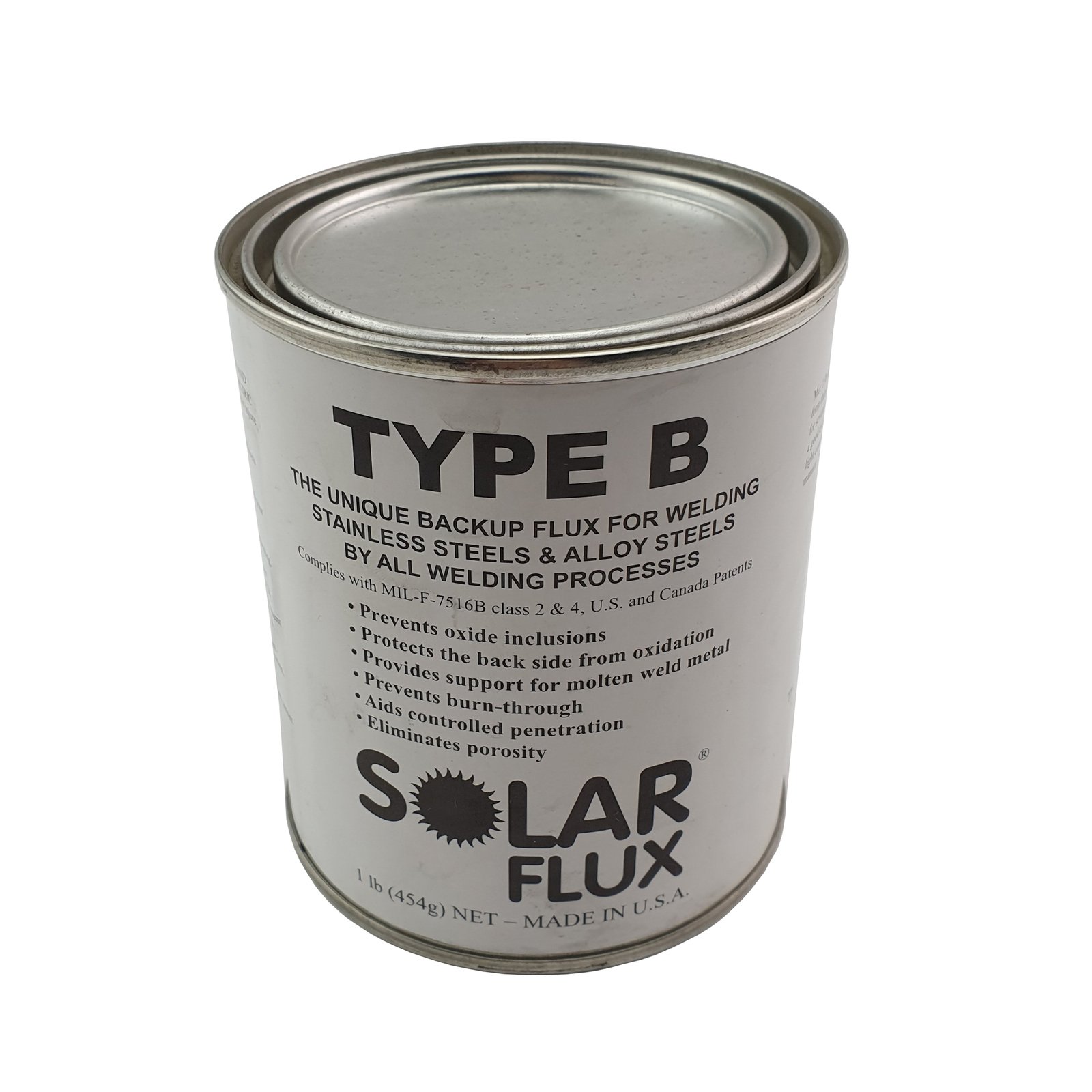 Type B Solar Welding Flux 1Lb Purge Replacement