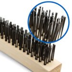 Mild Steel Wire Brush 4 Row Wooden Handle 1 Each - Image 5