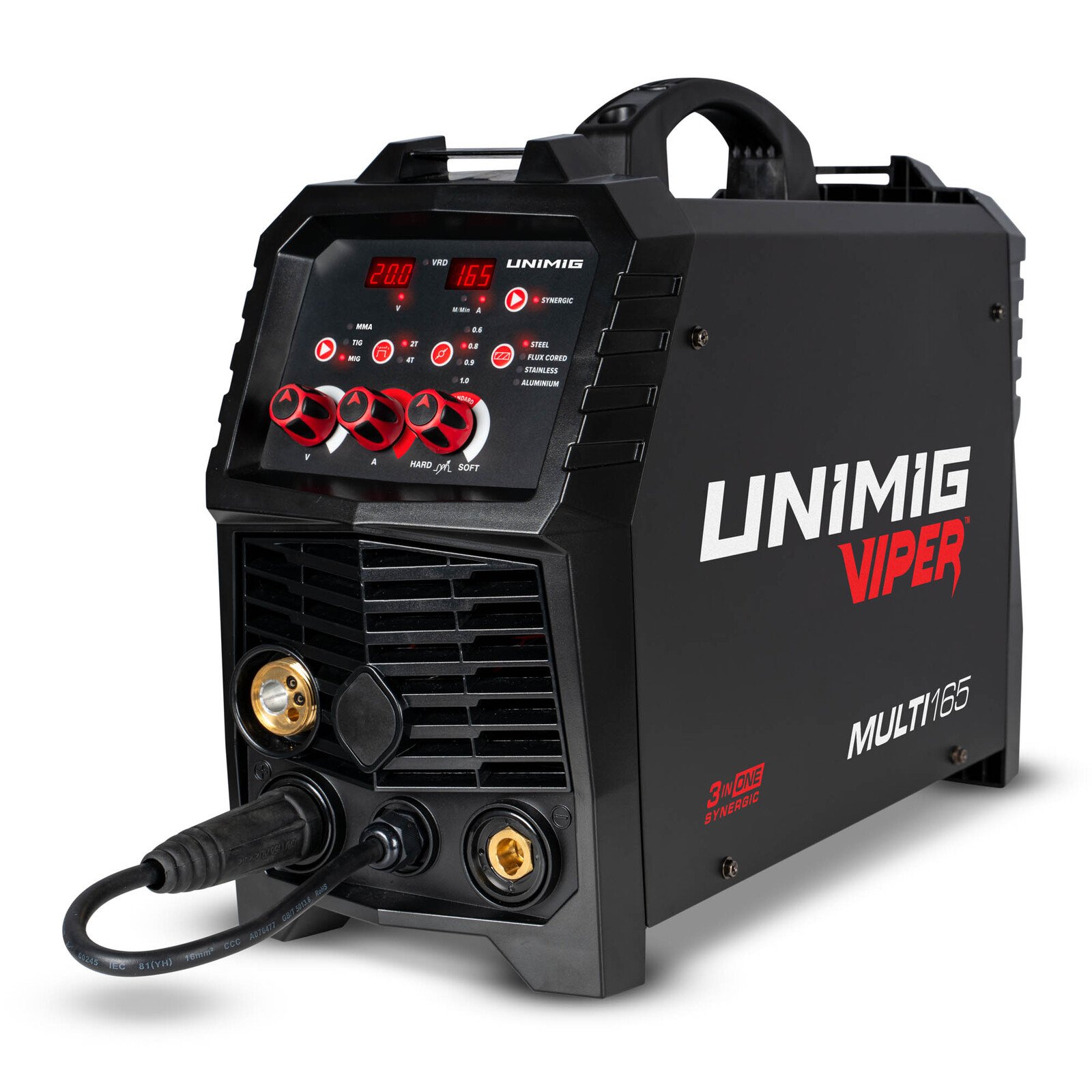 UNIMIG 165 VIPER MIG/TIG/STICK Welder U11006K